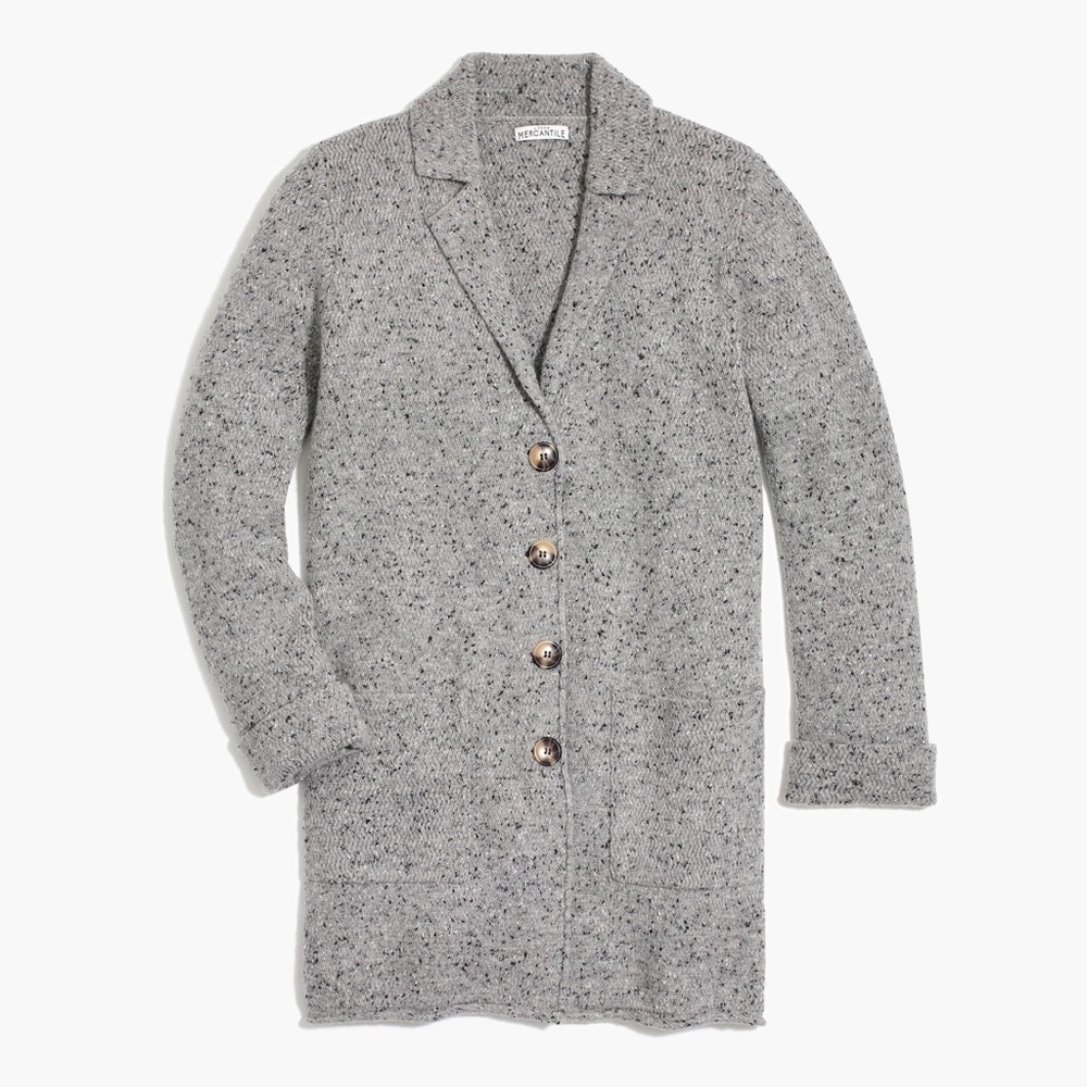 J. Crew Donegal Sweater Coat‎ Cardigan